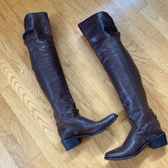 RAG AND BONE PEARCE OVER THE KNEE BOOTS 38.5 - Picture 7 of 9
